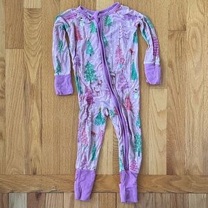 Little Sleepies Christmas Zippy, Size 6-12 Months